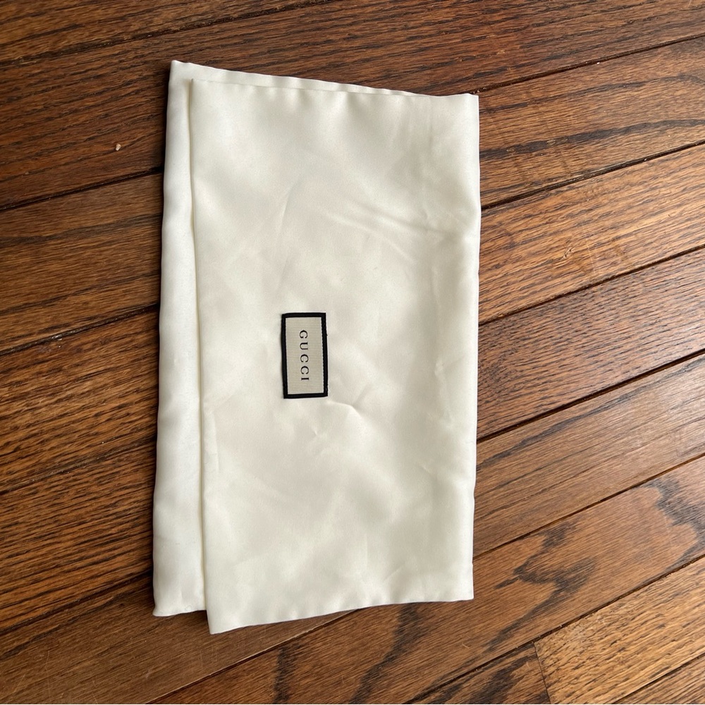 Authentic Gucci wallet dust cover